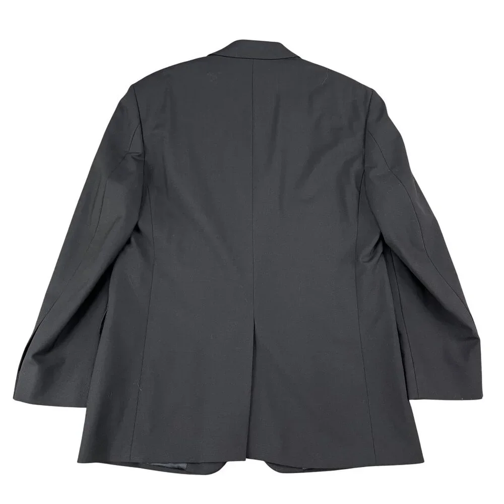 Brooks Brothers 346 Stretch‎ Wool Black Blazer / Sports Coat Sz 42R (READ)